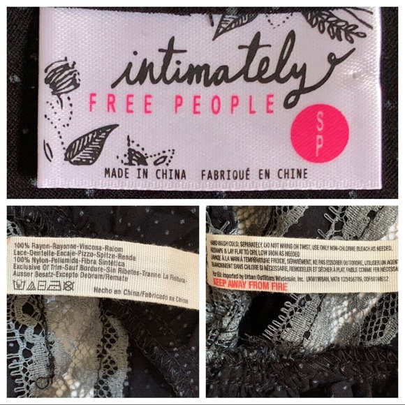 ‼️SOLD‼️ FREE PEOPLE Voile & Lace Trapeze Dress - Picture 5 of 8